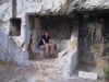 greece athens jessi in ruins.jpg (226940 bytes)